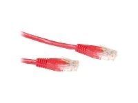 ACT IB2510 CAT6A U/UTP Patchkabel | Snagless | RJ45 Connectoren | Rood | 10 meter