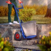 Steekwagen met luchtbanden - thumbnail