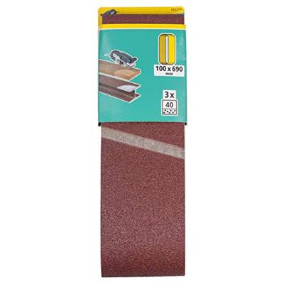 Wolfcraft 3122000 Schuurband Korrelgrootte (num) 40 (l x b) 690 mm x 100 mm 3 stuk(s)