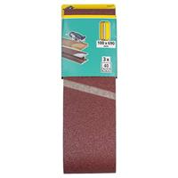 Wolfcraft 3122000 Schuurband Korrelgrootte (num) 40 (l x b) 690 mm x 100 mm 3 stuk(s) - thumbnail