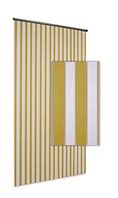 Degor Vliegengordijn Pvc Linten Goud / Zilver High Quality 90 x 220 cm