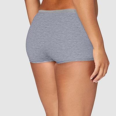 Basic boxershort dames katoen - Vrouwen onderbroek kort pijpje