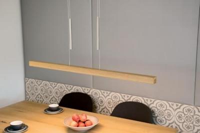 HerzBlut HanglampLeonora 160 cm - oak oiled - 10330
