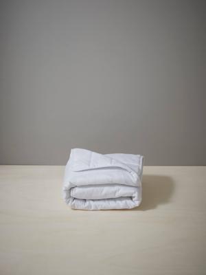 Lichtgewicht microvezel babydekbed TOPCOOL® thermoregulator wit