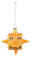 Alessi Le Palle Quadrate Kerstornament Cubik Star - thumbnail