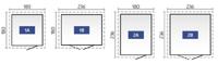 Biohort Neo 2B metalen tuinhuis enkele deur kwartsgrijs 236x236 cm- Plat dak- Metaal- Biohort - thumbnail