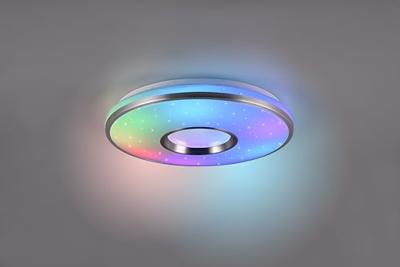 Trio RGB plafondlampRealta met afstandsbediening - R64401005