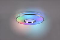 Trio RGB plafondlampRealta met afstandsbediening - R64401005 - thumbnail