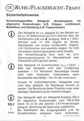 Kahlert Licht 60976 Verlichtingstransformator 230 V Met stroomverdeler