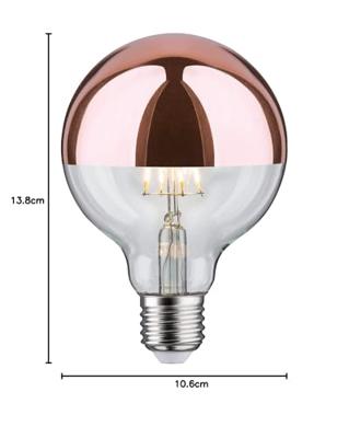 Paulmann 28674 LED-lamp Energielabel F (A - G) E27 Globe 6.5 W = 48 W Warmwit (Ø x h) 95 mm x 138 mm 1 stuk(s) Paulmann 28674 LED-lamp Energielabel F (A - G) E27 Globe 6.5 W = 48 W Warmwit (Ø x h) 95 mm x 138 mm 1 stuk(s)