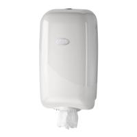 Dispenser minirol kunststof wit transparant - thumbnail