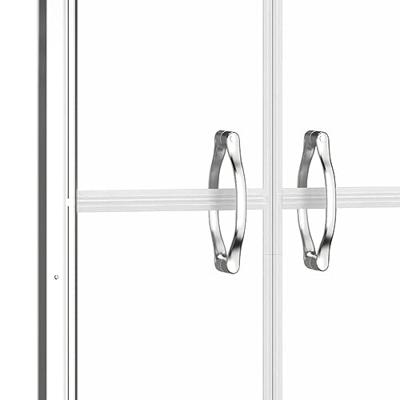 VidaXL Douchedeur 71x190 cm esg transparant