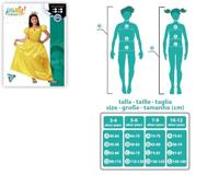 Kostuums voor Kinderen Gouden Prinses - Maat: 5-6 Jaar - Maat: 5-6 Jaar - thumbnail