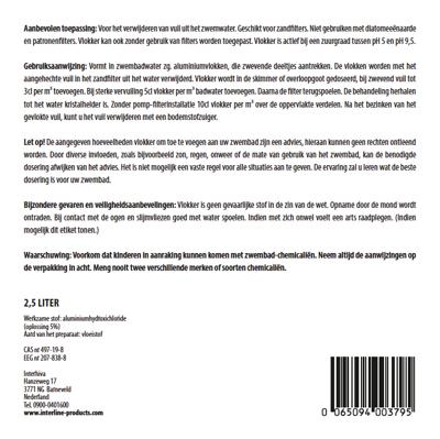 Interline Vlokkingsmiddel 2.5 Liter Interline Vlokkingsmiddel 2.5 Liter