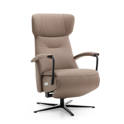 Sta-op Stoel C-102 Lichtbruin Leer Sta-op Stoel C-102 Lichtbruin Leer