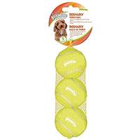 Pawise Squeaky Tennis Ball 6 cm 3-pack - thumbnail