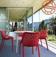 ALTEREGO BLOW Design stoel - Rood - thumbnail