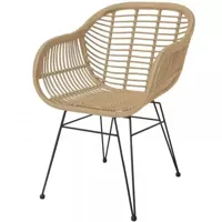 Tuinstoelen Moda nature set 4 stuks - thumbnail