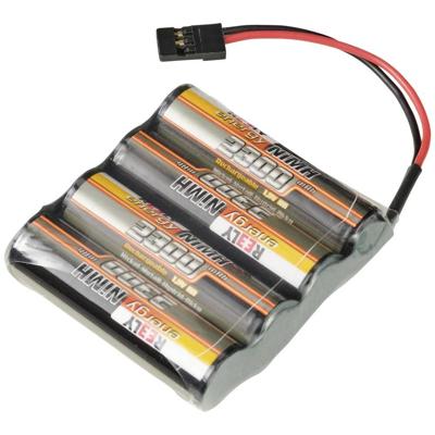 Reely NiMH accupack 4.8 V 2300 mAh Aantal cellen: 4 AA (penlite) Side by Side JR-bus