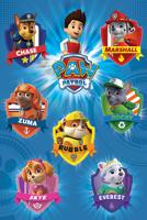Poster Paw Patrol - Crests 61x91,5cm - thumbnail