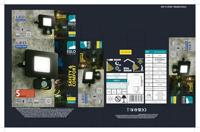 Eglo 20W Led stralerFaedo 3 met bewegingssensor zwart - 97461 - thumbnail