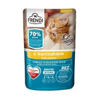 FRENDI Junior with chicken chunks in gravy - nat kattenvoer - 100g - thumbnail