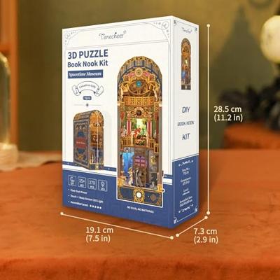Tone-cheer BookNook Spacetime Museum DIY Modelbouw Knutselen