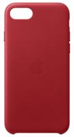 (PRODUCT) RED - Achterzijde behuizing voor mobiele telefoon - leer - rood - voor iPhone 7, 8, SE (2e generatie) - thumbnail