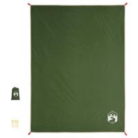 Picknickkleed met haringen 205x155 cm groen - thumbnail