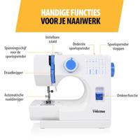 Tristar SM?6003 Naaimachine Wit/Blauw - thumbnail