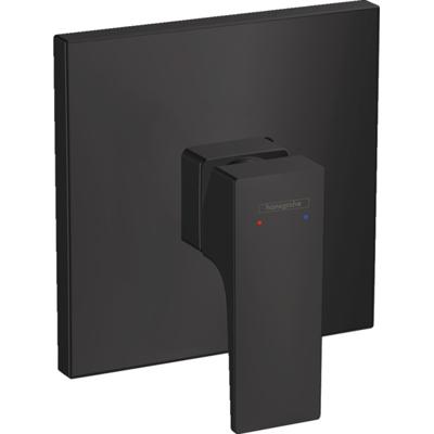 Hansgrohe Metropol ééngreeps douchemengkraan afbouwdeel met rechte greep, mat zwart Hansgrohe Metropol ééngreeps douchemengkraan afbouwdeel met rechte greep, mat zwart