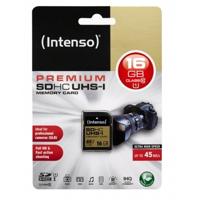 Intenso Premium SDHC-kaart 16 GB Class 10, UHS-I - thumbnail