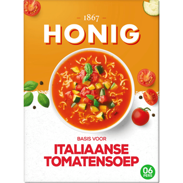 Honig Basis voor Italiaanse Tomatensoep 101 g bij Jumbo