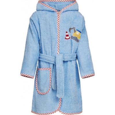 Playshoes badjas Graafmachine Blauw-146-152