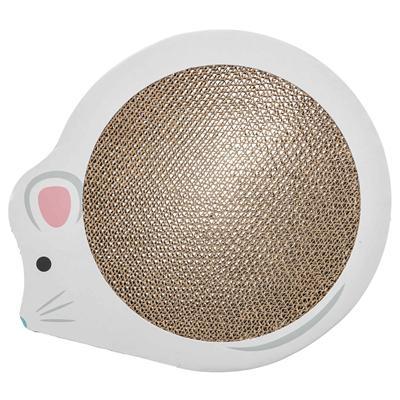 TRIXIE JUNIOR KRABMAT MUIS MET CATNIP WIT 35X29,5X2,5 CM TRIXIE JUNIOR KRABMAT MUIS MET CATNIP WIT 35X29,5X2,5 CM