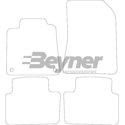 Automatten passend voor Renault Vel Satis 2002-2009 4-delig BL1678004