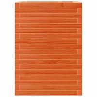 Plantenbak 50x50x68,5 cm massief grenenhout wasbruin - thumbnail