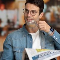 Magnetische stalen band - Zeer sterke magneet - Zilver - Geschikt voor Apple Watch 44mm / 45mm / 46mm / 49mm - thumbnail