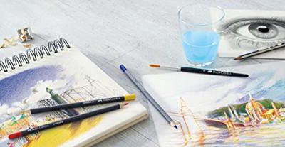 Faber Castell fc-114624 aquarelkleurpotlood faber-castell goldfaber etui 24 stuks - thumbnail