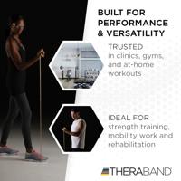 Theraband Tubing 7,5 m zeer licht - beige - thumbnail