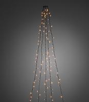 Konstsmide 6362-820 LED-boommantel Binnen Energielabel: G (A - G) werkt op het lichtnet Aantal lampen 250 LED Barnsteen Verlichte lengte: 3 m - thumbnail