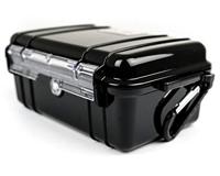 Peli 1050 Micro Case Voor Het Beschermen Van Kleine Spullen En Elektronica - Sd-Kaarten, Pda, Gps, Digitale Camera - Tegen Stoten, Ip67 Waterdicht, Capaciteit: 1L, Gemaakt In De Vs, Kleur: Zwart - thumbnail
