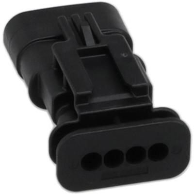 Molex 348994080 Male behuizing (kabel) Totaal aantal polen: 4 Inhoud: 1 stuk(s)