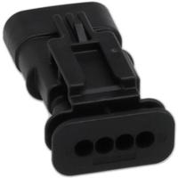 Molex 348994080 Male behuizing (kabel) Totaal aantal polen: 4 Inhoud: 1 stuk(s) - thumbnail