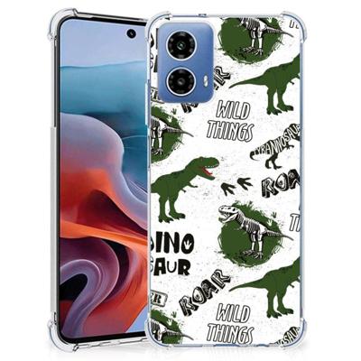 Case Anti-shock voor Motorola Moto G34 Dinosaurus Case Anti-shock voor Motorola Moto G34 Dinosaurus