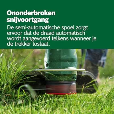 Bosch Groen EasyGrassCut 18V-26 BT | Accutrimmer - 06008C1C04