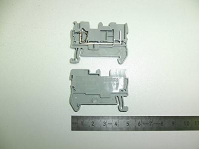 Phoenix Contact 3040012 Doorgangsklem 5.2 mm Spanveer Grijs 50 stuk(s)