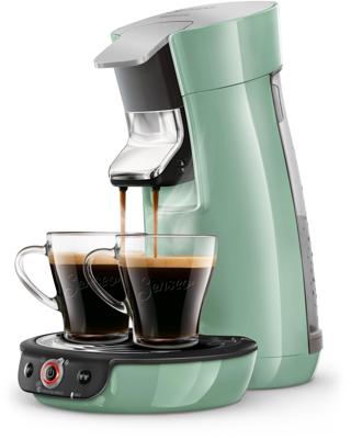 Philips SENSEO® Viva Café Duo Select koffiepadmachine HD6564/10 - groen Philips SENSEO® Viva Café Duo Select koffiepadmachine HD6564/10 - groen