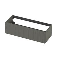 INK - Onderkast 1L Gelakt Gefreesd Tbv Greep - 1200x450x350 Mm - Mat Beton Groen - thumbnail