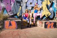 Legging Metallic zilver - thumbnail